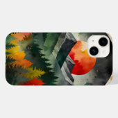 Eclipse over het wild Case-Mate iPhone case (Achterkant (horizontaal))