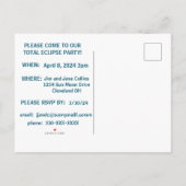 ECLIPSE PARTY UITNODIGINGEN (Achterkant)