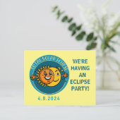 ECLIPSE PARTY UITNODIGINGEN (Staand voorkant)