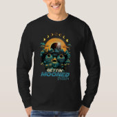 Eclipse Phases Total Solar Eclipse Getting Mooned T-shirt (Voorkant)