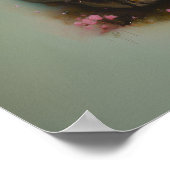 Eclipse Priestess Moon Witchy AI Art Matte Value Poster (Hoek)