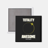 Eclipse Shirt totaliteit Geweldige totale zonsverd Magneet (Voorkant / Achterkant)
