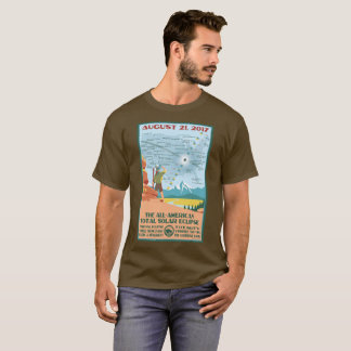 Eclipse-shirt van het Nationaal Park T-shirt