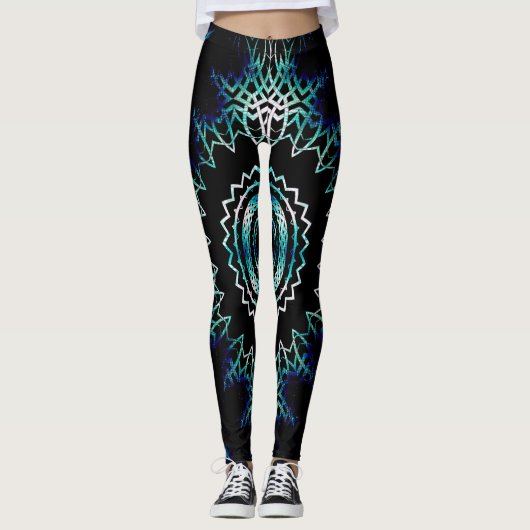 Eclipse Soundwave Cross Leggings (Voorkant)