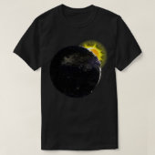 Eclipse Sun Earth Astronomie T-shirt (Design voorkant)
