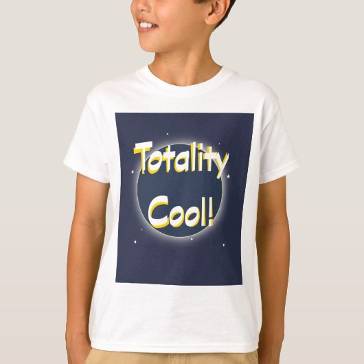 Eclipse Totality Cool! T-shirt (Voorkant)