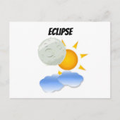 Eclipse Uitnodiging Briefkaart (Voorkant)