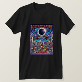 Eclipse Van De Eeuw 2 Augustus 2027 Cadiz Groep T-shirt