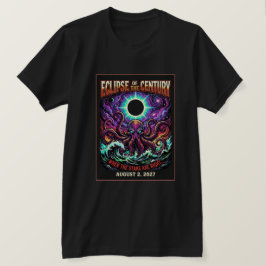 Eclipse Van De Eeuw Cthulhu Lovecraft T-shirt