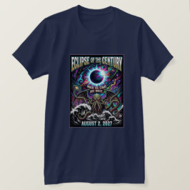 Eclipse Van De Eeuw Cthulhu Lovecraft T-shirt