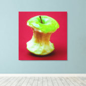 Eclipse van de groene ster canvas afdruk (Insitu (Houten vloer))