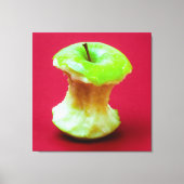 Eclipse van de groene ster canvas afdruk (Voorkant)