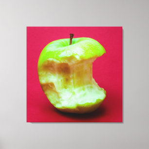 Eclipse van de groene ster canvas afdruk