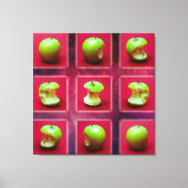 Eclipse van de groene ster canvas afdruk (Voorkant)