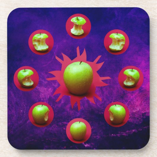 Eclipse van de groene ster onderzetter (Voorkant)