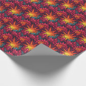 Eclipse van Weerklinkende Zonnes Cadeaupapier (Hoek)