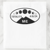 Eclipse Waterfles Sticker - Maine - 2024 (Tas)