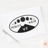 Eclipse Waterfles Sticker - Vermont - 2024 (Envelop)