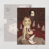 Eclipse - Zeemeermin briefkaart (Voorkant / Achterkant)