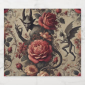 Eclipsed Grace - Gotisch Victoriaans Bier Etiket (Enkel label)