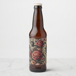 Eclipsed Grace - Gotisch Victoriaans Bier Etiket