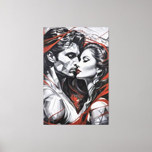 Eclipses of Desire Canvas Afdruk (Voorkant)