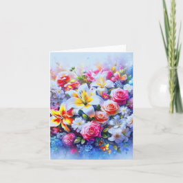 Eclosion of Amour: Floral Symfonie, of Bedankkaart