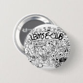 EClub-Button Ronde Button 5,7 Cm (Voorkant /achterkant)