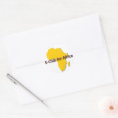 Eclub voor Afrika sticker (Envelop)