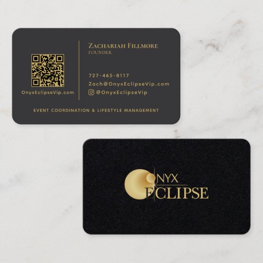 Eclypse Visitekaartje (Voorkant / Achterkant)
