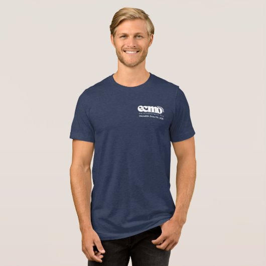 ECMO Specialist  Tri-Blend Shirt (Voorkant volledig)