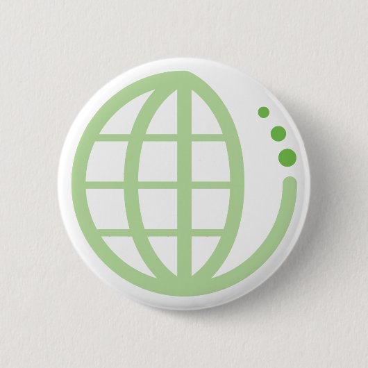 eco-aarde ronde button 5,7 cm (Voorkant)