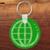 eco-aarde sleutelhanger (Voorkant)