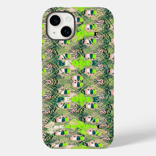 Eco Africa Motif – Natuur-geïnspireerde Afrikaanse Case-Mate iPhone Case (Achterkant)