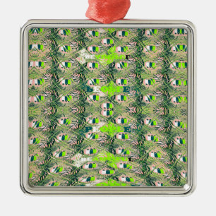 Eco Africa Motif – Natuur-geïnspireerde Afrikaanse Metalen Ornament