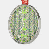 Eco Africa Motif – Natuur-geïnspireerde Afrikaanse Metalen Ornament (Links)