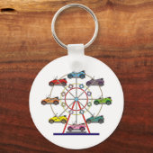 Eco Car Ferris Wheel Sleutelhanger (Voorkant)