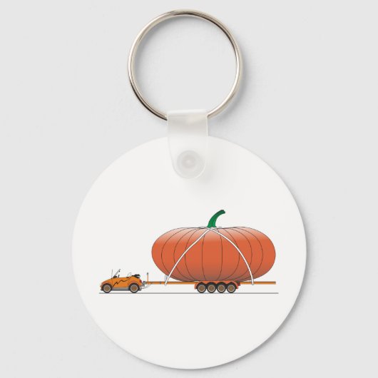 Eco Car Pumpkin Sleutelhanger (Voorkant)