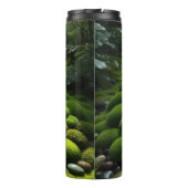 Eco-Chic Levendig Groen Mos Thermosbeker (Achterkant)