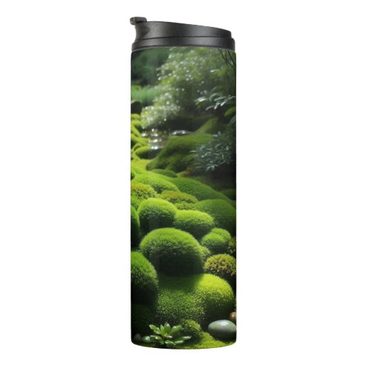 Eco-Chic Levendig Groen Mos Thermosbeker (Geroteerd rechts)