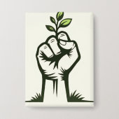 Eco Design | Natuur-Inspiratie Button (Voorkant)