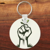 Eco Design | Natuur-Inspiratie Sleutelhanger (Voorkant)