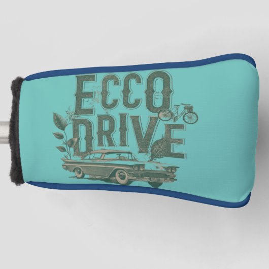 Eco Drive Golfheadcover (Voorkant)