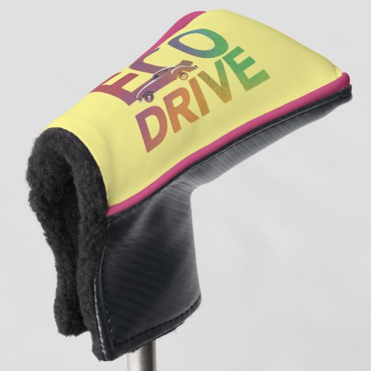 Eco Drive Golfheadcover (3/4 voorkant)