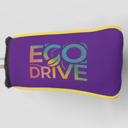 Eco Drive Golfheadcover (Voorkant)