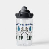 Eco Drop Kids’ Bottle Waterfles (Achterkant)