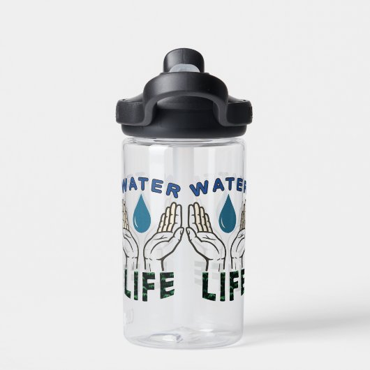 Eco Drop Kids’ Bottle Waterfles (Achterkant)