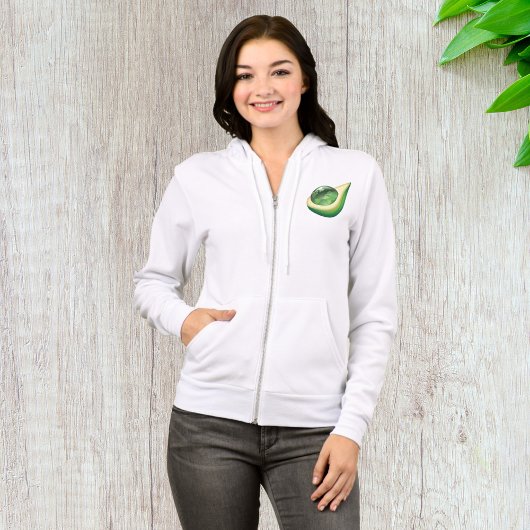 Eco Earth Avocado Wereldbol Sustainable Planet Hoodie