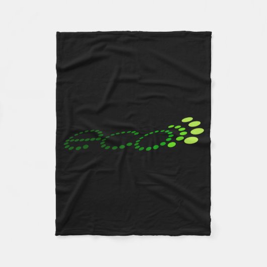 Eco Echo T-shirt Fleece Deken (Voorkant)