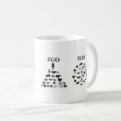 Eco ego white 2 koffie mok (Voorkant rechts)